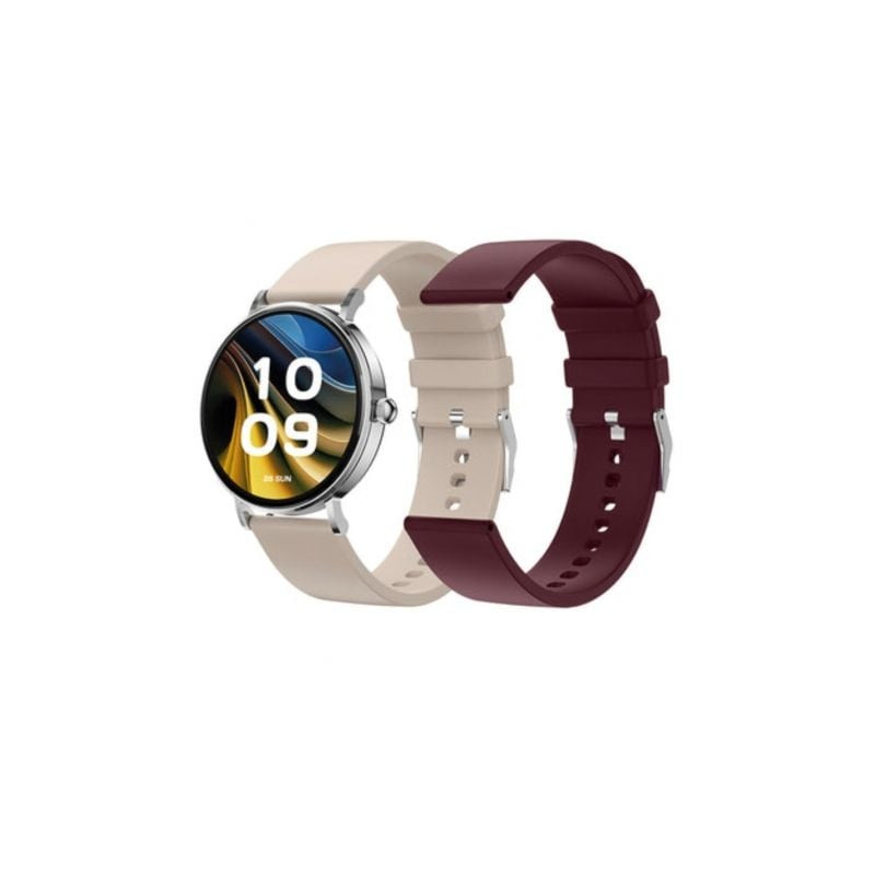 Smartwatch SPC Smartee Duo Velvet 9656B/ Notificaciones/ Frecuencia Cardíaca/ Blanco - 9656B