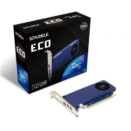 Tarjeta Gráfica Sparkle Intel Arc A310 ECO/ 4GB GDDR6/ Compatible con Perfil Bajo - 1A1-S00401900G
