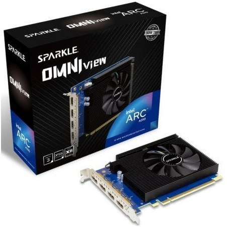 Tarjeta Gráfica Sparkle Intel Arc A310 Omni View/ 4GB GDDR6 - 1A1-S00424000G
