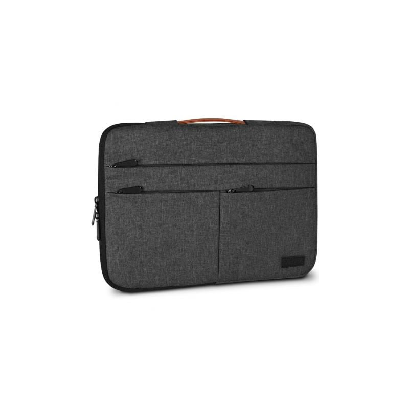 Funda Subblim Air Padding 360 Sleeve para Portátiles hasta 15.6"/ Gris Oscuro - SUBLS-AP36050