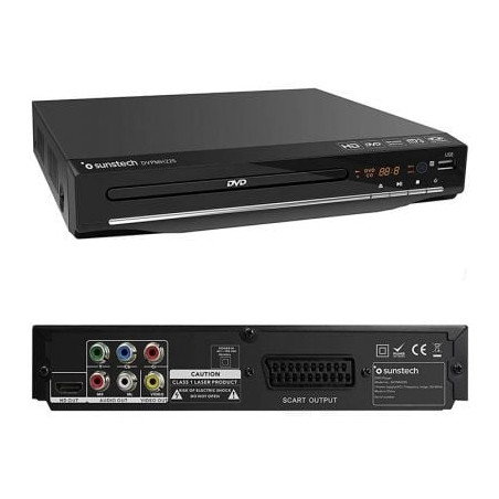 Reproductor DVD Sunstech DVPMH225BK - DVPMH225BK