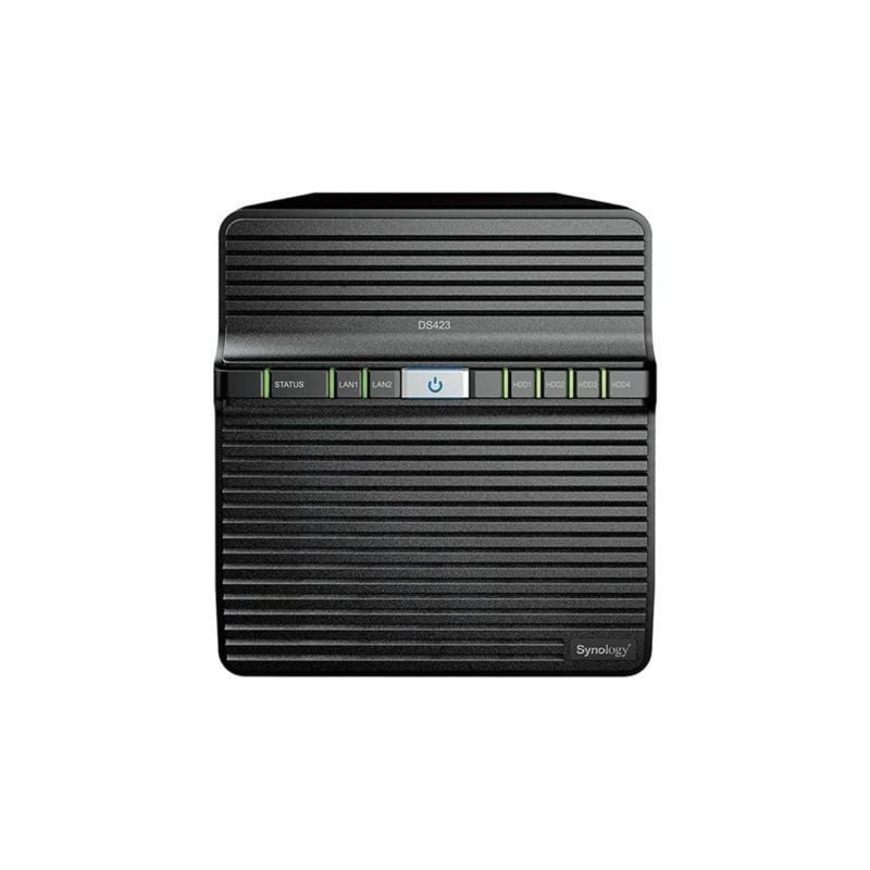 NAS Synology Diskstation DS423/ 4 Bahías 3.5"- 2.5"/ 2GB DDR4/ Formato Torre - DS423