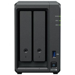NAS Synology Diskstation DS725+/ 2 Bahías 3.5"- 2.5"/ 4GB DDR4/ Formato Torre - DS725+
