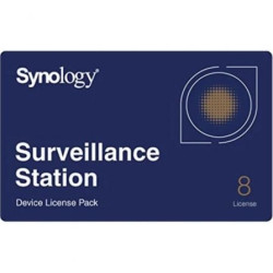 Licencia Física Synology Surveillance Device License Pack/ 8 Dispositivos - DEVICE LICENSE (X 8)
