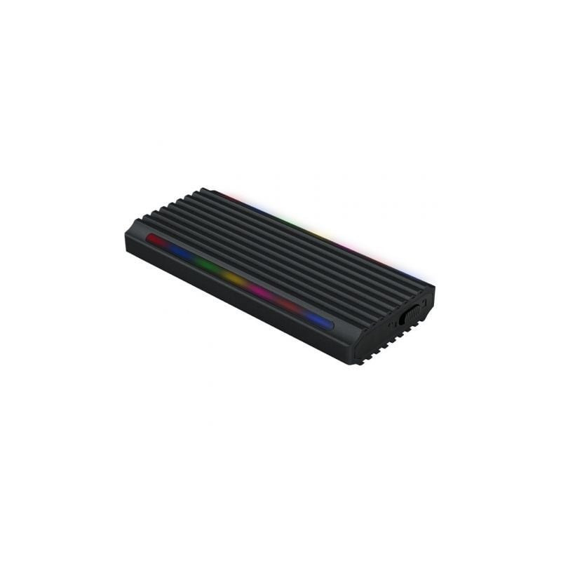Caja Externa para Disco SSD M.2 NVMe TooQ TQE-2222B/ USB 3.1 Gen2/ Sin tornillos - TQE-2222B