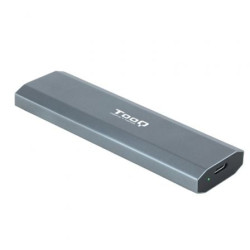 Caja Externa para Disco SSD M.2 NVMe TooQ TQE-2223G/ USB 3.2/ Sin tornillos - TQE-2223G