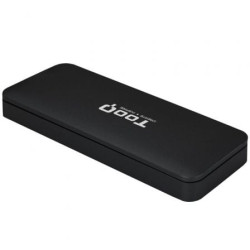 Caja Externa para Disco SSD M.2 NVMe TooQ TQE-2280B/ USB 3.1/ Sin tornillos - TQE-2280B