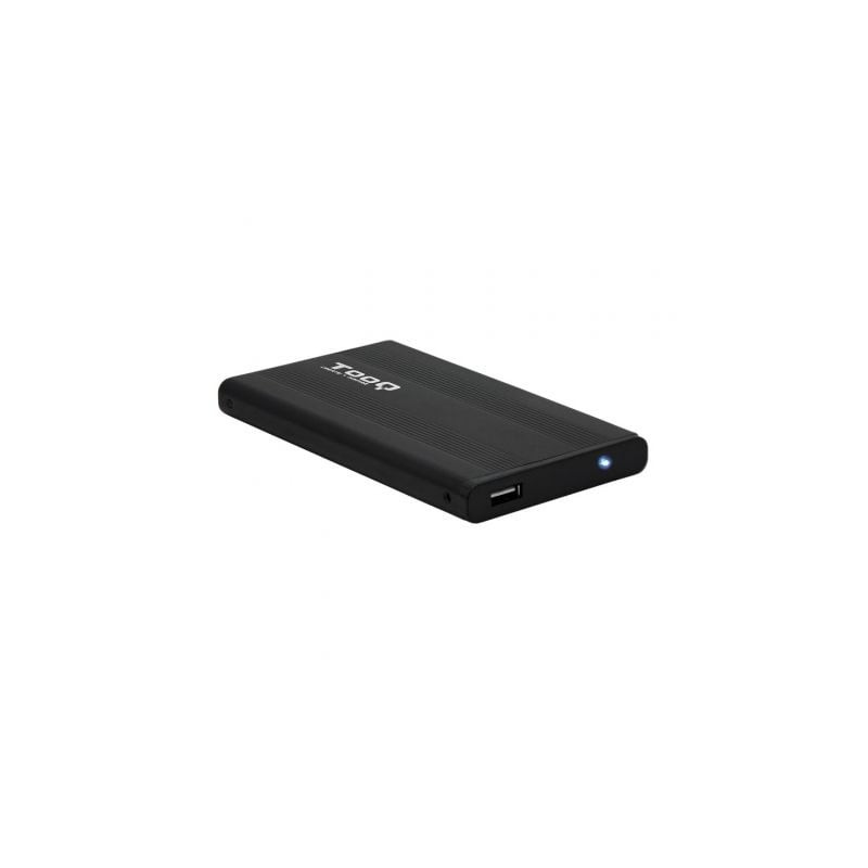 Caja Externa para Disco Duro de 2.5" TooQ TQE-2510B/ USB 2.0 - TQE-2510B