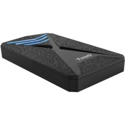 Caja Externa Gaming para Disco Duro de 2.5" TooQ TQE-2550BL/ USB 3.1/ Sin tornillos - TQE-2550BL