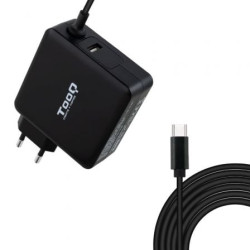 Cargador de Portátil TooQ TQLC-USBC90PD USB Tipo-C/ 1xUSB/ 90W/ Automático/ Voltaje 5-20V - TQLC-USBC90PD
