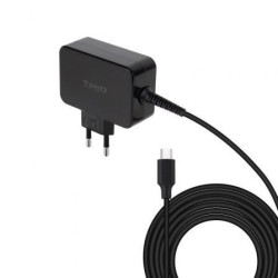 Cargador de Portátil GaN TooQ TQLC-USBCGAN65PD USB Tipo-C/ 65W/ Automático/ Voltaje 5-20V - TQLC-USBCGAN65PD