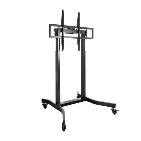 Soporte de Suelo Eléctrico con Ruedas TooQ FSM02-B para TV 55-100"/ hasta 120kg - FSM02-B