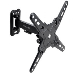 Soporte de Pared Extensible/ Giratorio/ Inclinable TooQ LP1343TN-B para TV de 13-43"/ hasta 20kg - LP1343TN-B