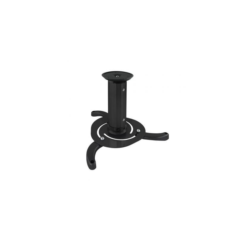 Soporte de Techo para Proyector TooQ PJ1010TN-B/ Inclinable/ Giratorio/ hasta 10kg - PJ1010TN-B