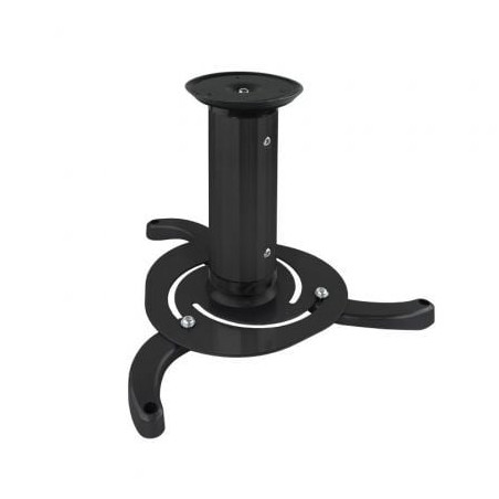 Soporte de Techo para Proyector TooQ PJ1010TN-B/ Inclinable/ Giratorio/ hasta 10kg - PJ1010TN-B