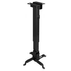 Soporte de Techo para Proyector TooQ PJ2012T-B/ Inclinable/ hasta 20kg - PJ2012T-B