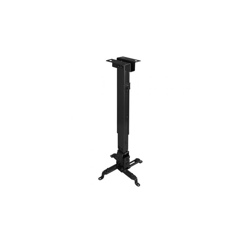 Soporte de Techo para Proyector TooQ PJ2012T-B/ Inclinable/ hasta 20kg - PJ2012T-B