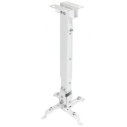 Soporte de Techo para Proyector TooQ PJ2012T-W/ Inclinable/ hasta 20kg - PJ2012T-W