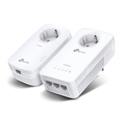 Adaptador Powerline TP-Link TL-WPA8631P 1300Mbps/ Alcance 300m/ Pack de 2 - TL-WPA8631P KIT