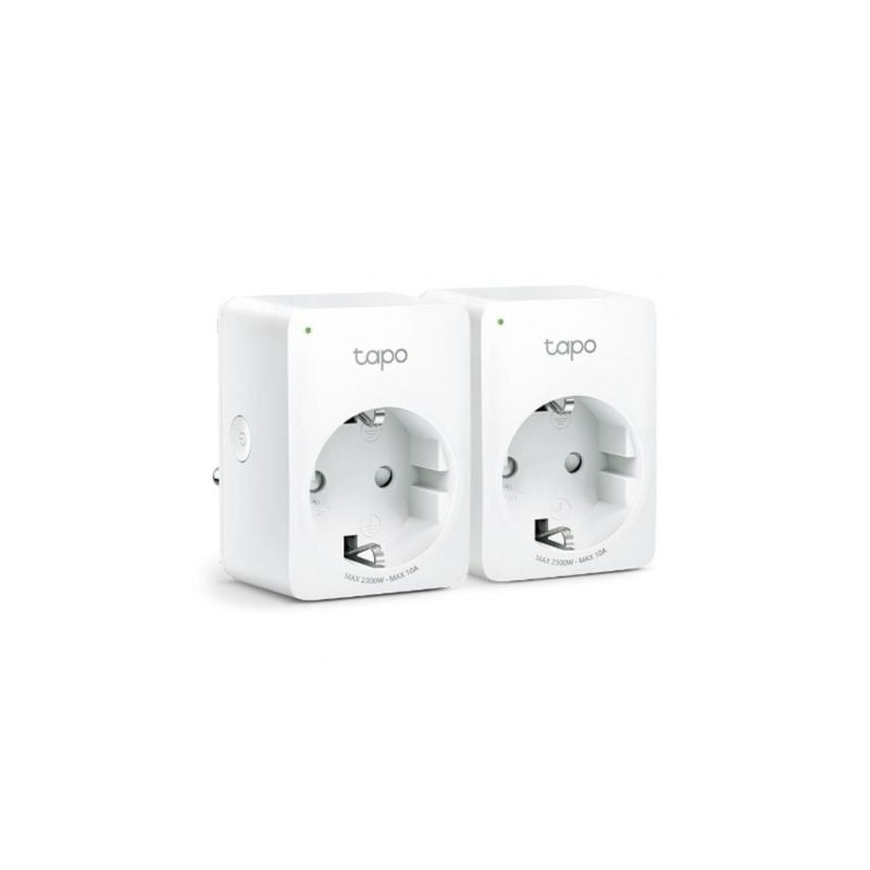 Enchufe WiFi Inteligente TP-Link Tapo P100/ Pack 2 - TAPO P100(2-PACK)