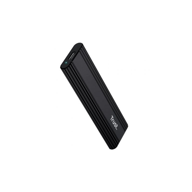 Caja Externa para Disco SSD M.2 Trust 25806/ USB 3.2 Gen2/ Sin tornillos - 25806