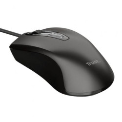 Ratón Trust Basics Wired Mouse/ Hasta 1200 DPI - 24657