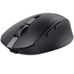 Ratón Inalámbrico Trust Ozaa Compact Wireless/ Batería recargable/ Hasta 3200 DPI/ Negro - 24819