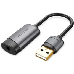 Tarjeta de Sonido Vention CDJHB/ USB Macho - Jack 3.5 Hembra - CDJHB