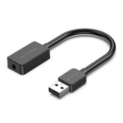 Tarjeta de Sonido Vention CDZB0/ USB Macho - 1x Jack 3.5 Hembra - CDZB0