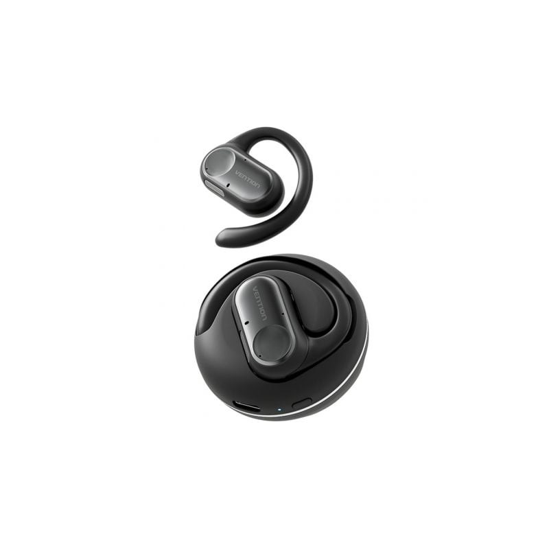 Auriculares Deportivos Bluetooth Vention Open Ear OpenBeat O11 NBPB0 con estuche de carga/ Negros - NBPB0