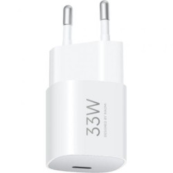 Cargador de Pared GaN Xiaomi 33W Nano Power Adapter 1xUSB Tipo-C/ 33W - BHR087LEU