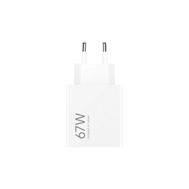 Cargador de Pared Xiaomi 67W HyperCharge (Type-A)/ 1xUSB/ 67W - BHR07SKEU