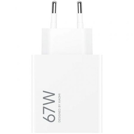 Cargador de Pared Xiaomi 67W HyperCharge (Type-A)/ 1xUSB/ 67W - BHR07SKEU