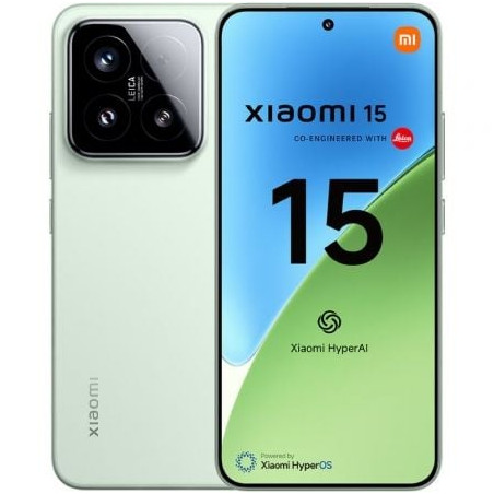 Smartphone Xiaomi 15 NFC 12GB/ 512GB/ 6.36"/ 5G/ Verde - MZB0ITWEU
