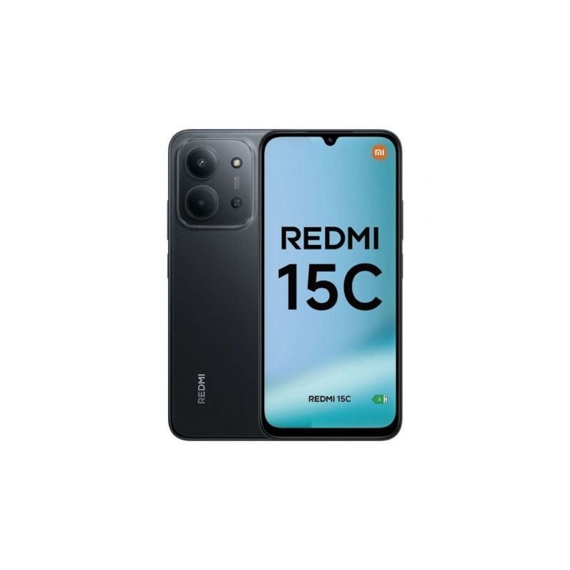 Smartphone Xiaomi Redmi 15C 4GB/ 128GB/ 6.9"/ Negro - MZB0KOAEU