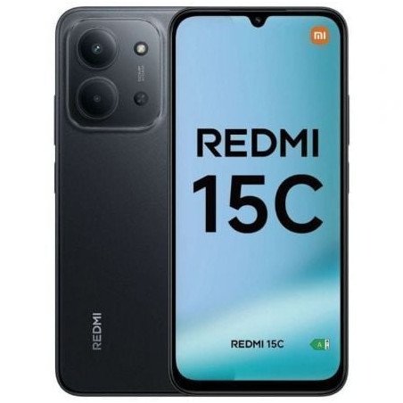Smartphone Xiaomi Redmi 15C 4GB/ 128GB/ 6.9"/ Negro - MZB0KOAEU