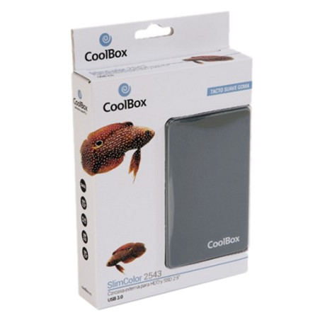 CoolBox Caja HDD 2.5" SCG2543 GRIS USB3.0 GRIS - AAACET0197