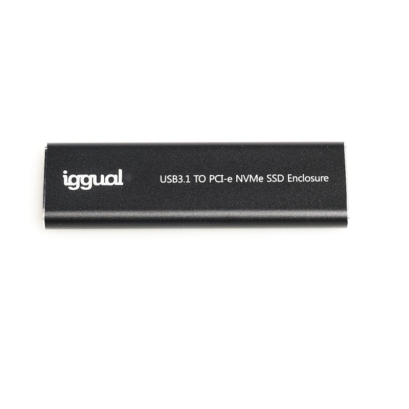 iggual Caja externa USB-C 3.1 SSD M.2 NVMe y SATA - AAACET0249