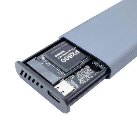 Coolbox CAJA SSD M.2 NVME/SATA LCD MINICHASE PS32 - AAACET0280