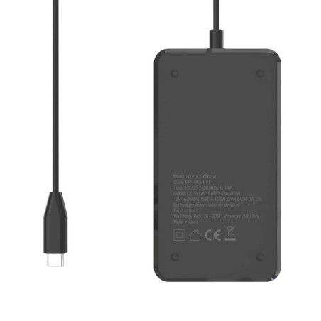 NILOX Alimentador gan usb-c para portátil -90w - AAOAAC0215