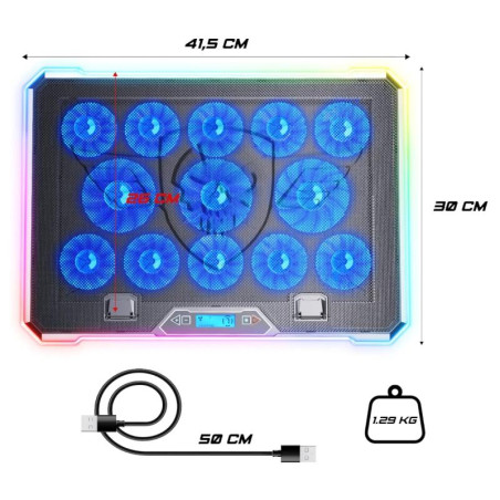 Spirit of Gamer Refrigerador Airblade 1300 10-18" - AAOARE0156