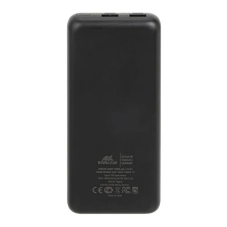 RIVACASE VA1075 QC/PD 45W 20000 mAh black - AATBPT0298