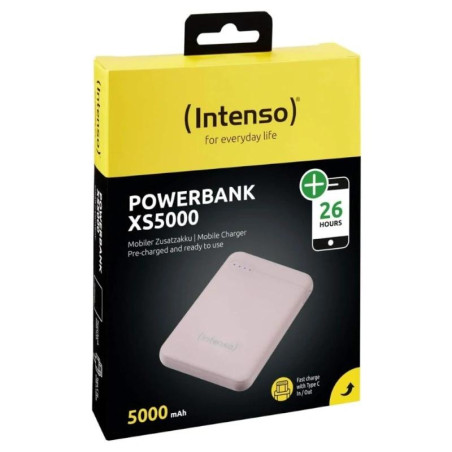 Intenso PowerBank XS5000 5000mAh Rosa - AATBPT0316