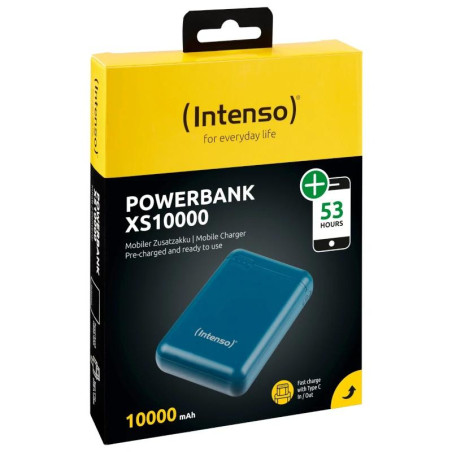 Intenso PowerBank XS10000 10000mAh Petroleo - AATBPT0319