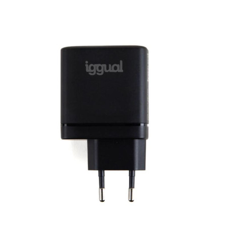 iggual Cargador rápido USB PD tipo C 45W GaN - AATCAT0342