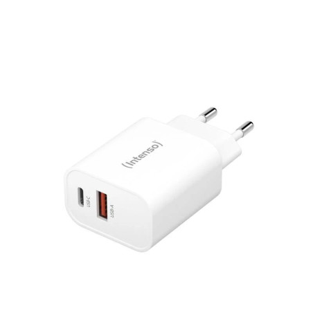 Intenso | Cargador pared W30AC|1xUSB-A 1xUSB-C - AATCAT0401