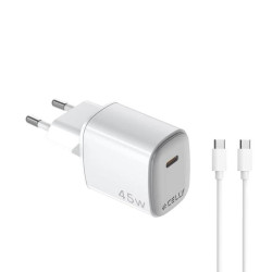 Celly Cargador  45W Usb-C + Cable Usb-C - AATCAT0453