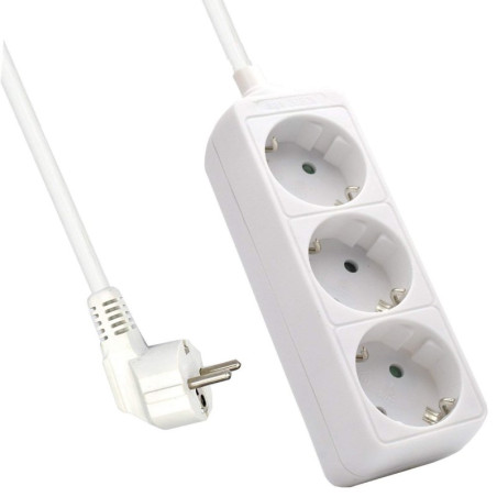 Ewent Ew3958 Regleta 3 tomas Blanco - AELREG0076