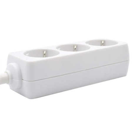 Ewent Ew3958 Regleta 3 tomas Blanco - AELREG0076