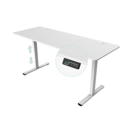 MARS GAMING MGD-ERGOPRO160 160X60cm Ergo Blanco - AGAMEG0081